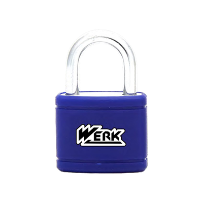Замок навісний PVC-IP-0150W (50мм) WERK 124-860-0 фото